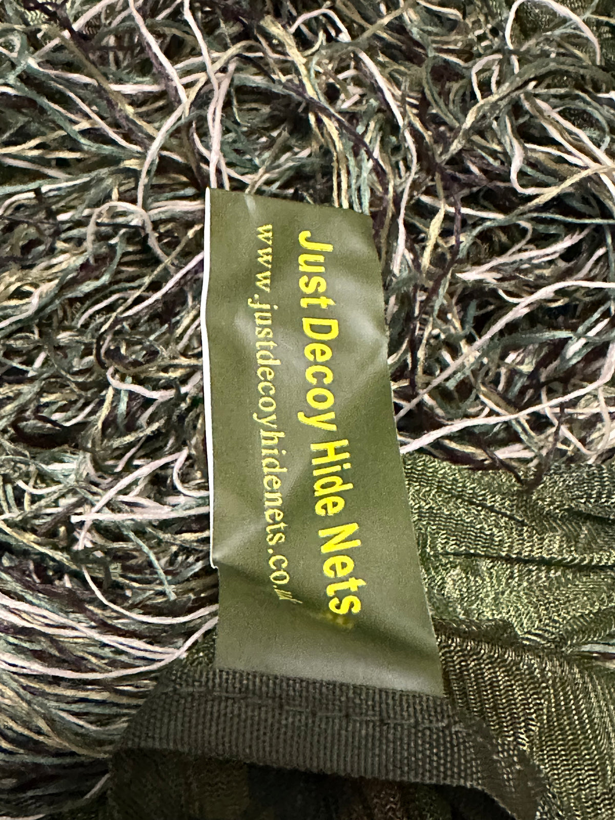 Woodland Green Ghillie Hide Net 4m x 1.5m