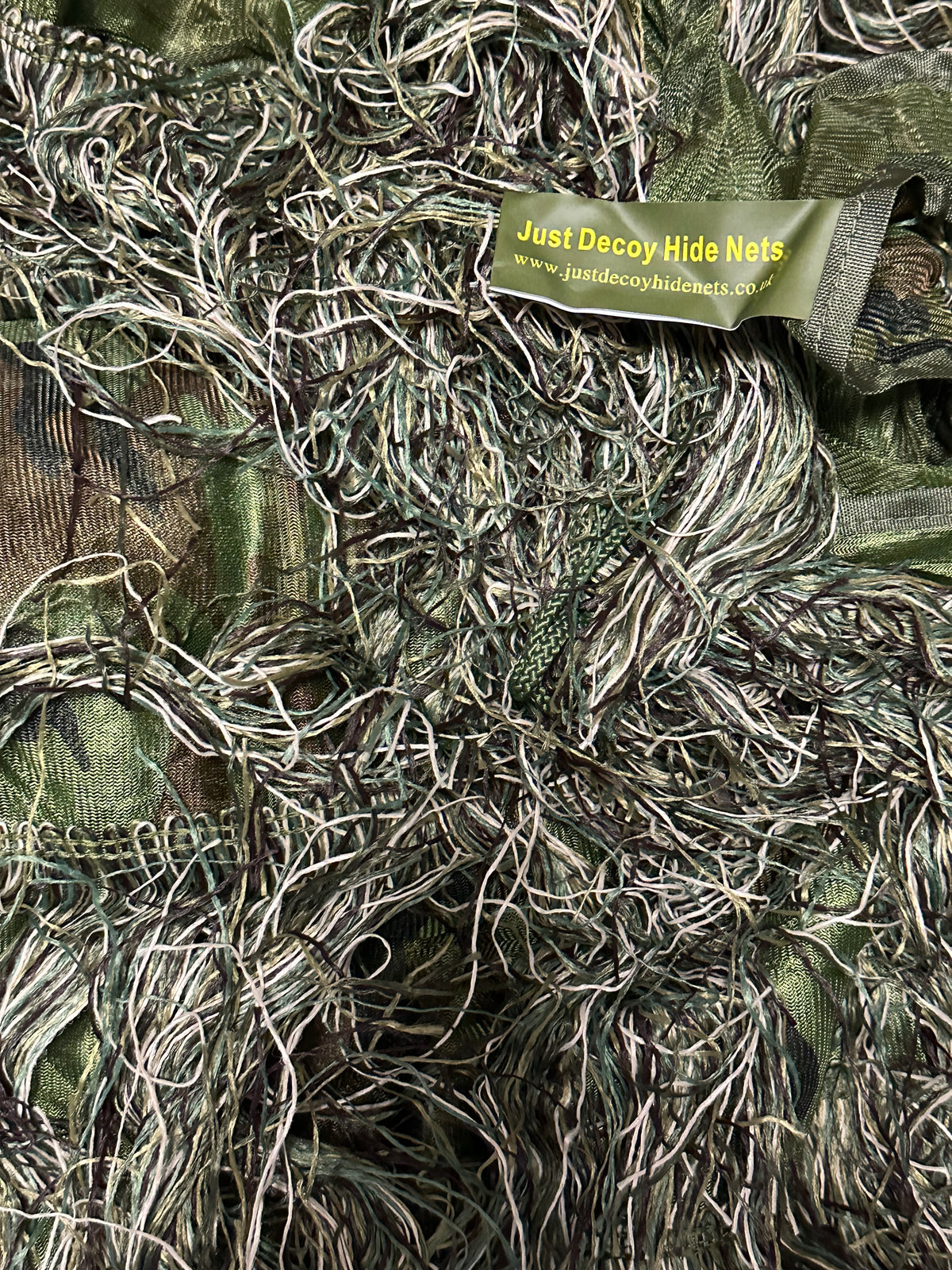 Woodland Green Ghillie Hide Net 4m x 1.5m