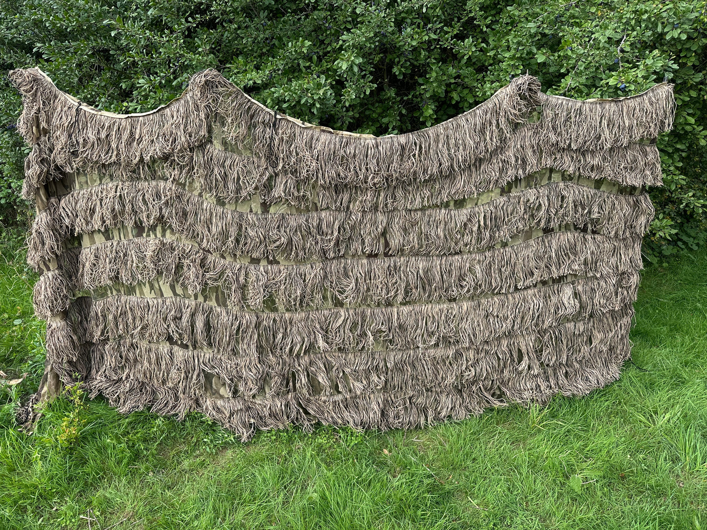 Brown Autumn Ghillie Hide Net 4mx1.5m (Hunting Shooting Blind)