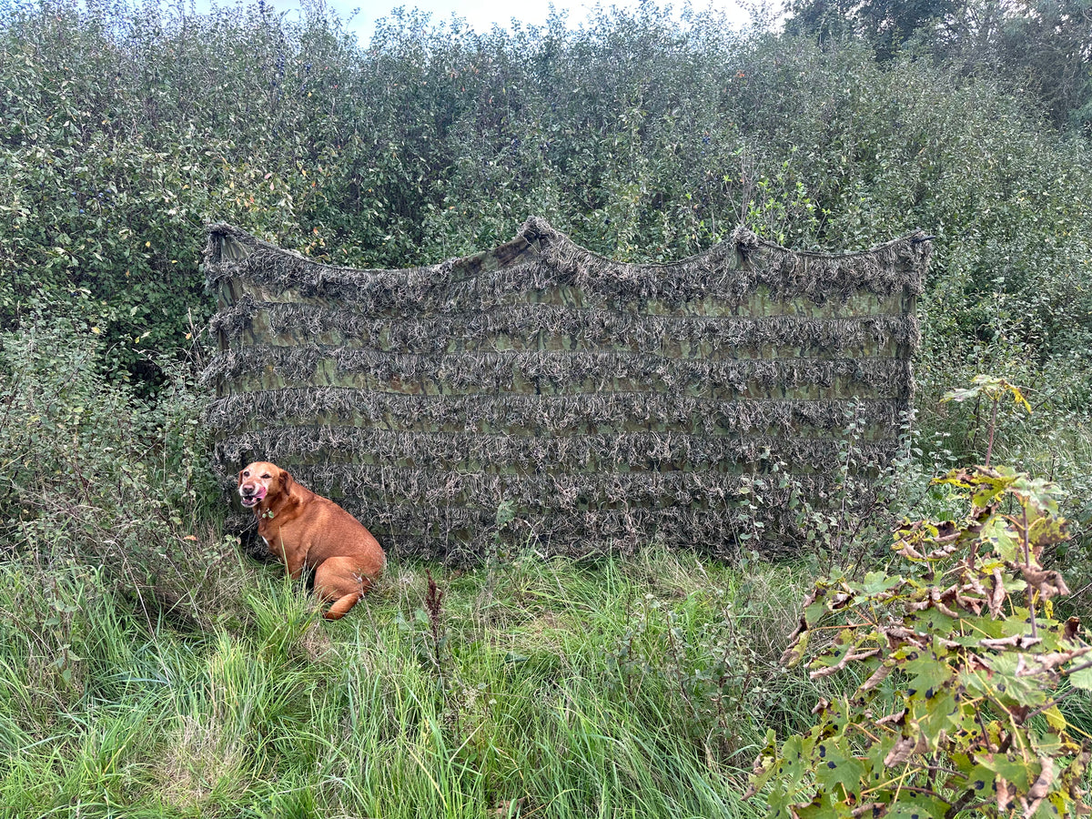 Woodland Green Ghillie Hide Net 4m x 1.5m