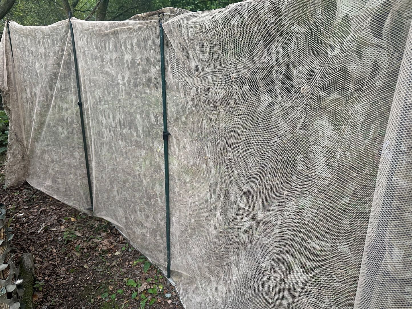 The new brown Stealth Ghost late season Camouflage 2-ply Hide Net 4mx1.5m (Hunting Blind)