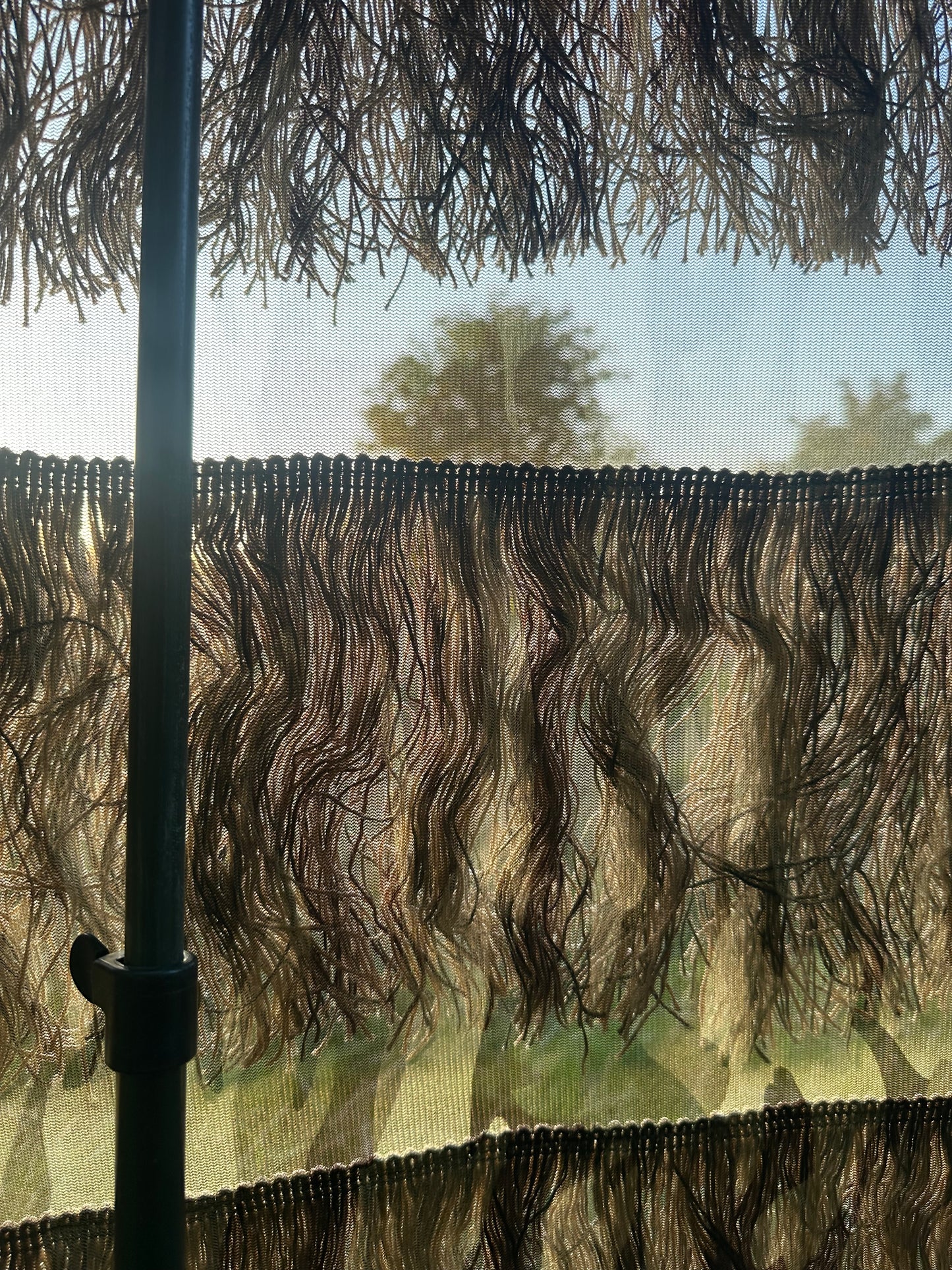 Brown Autumn Ghillie Hide Net 4mx1.5m (Hunting Shooting Blind)