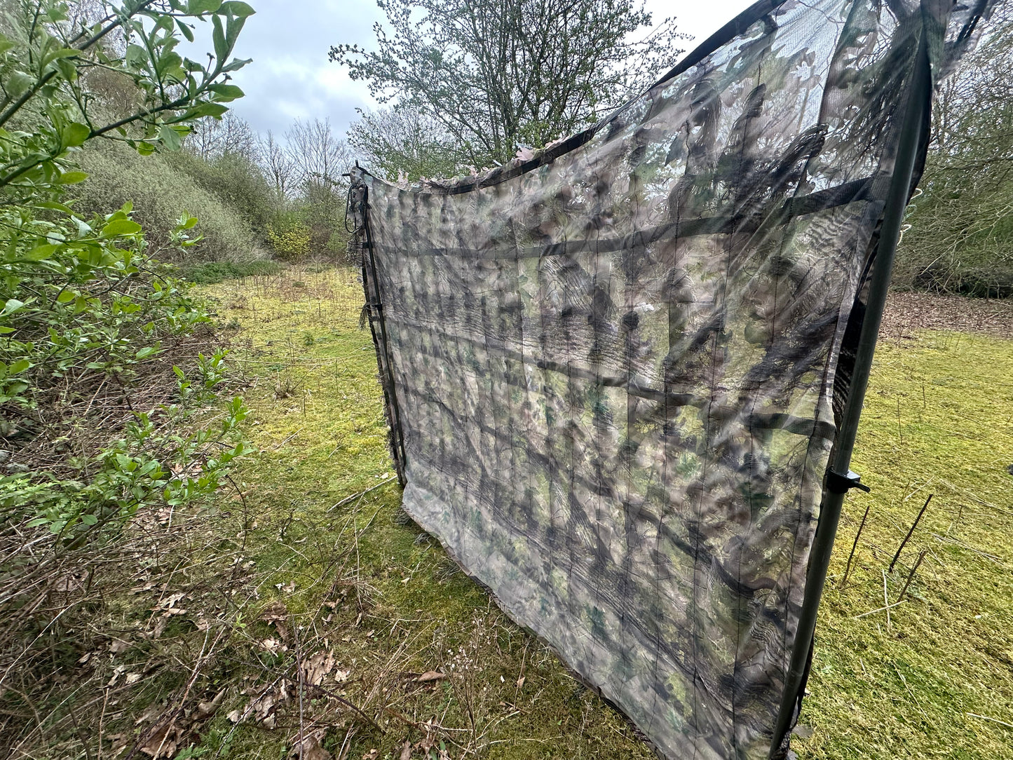 Woodland green camouflage 3D Leaf Ghillie Hide Net-2m x 1.5m