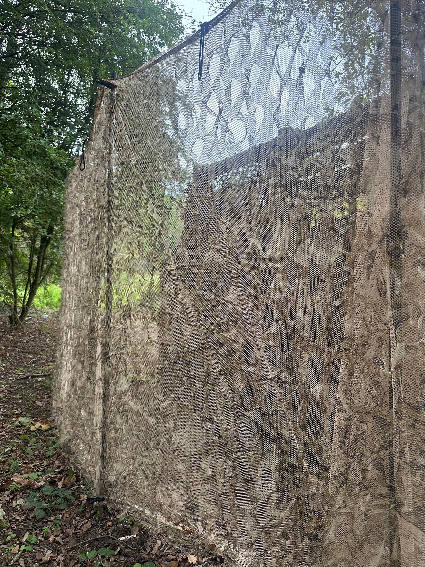 The new brown Stealth Ghost late season Camouflage 2-ply Hide Net 4mx1.5m (Hunting Blind)