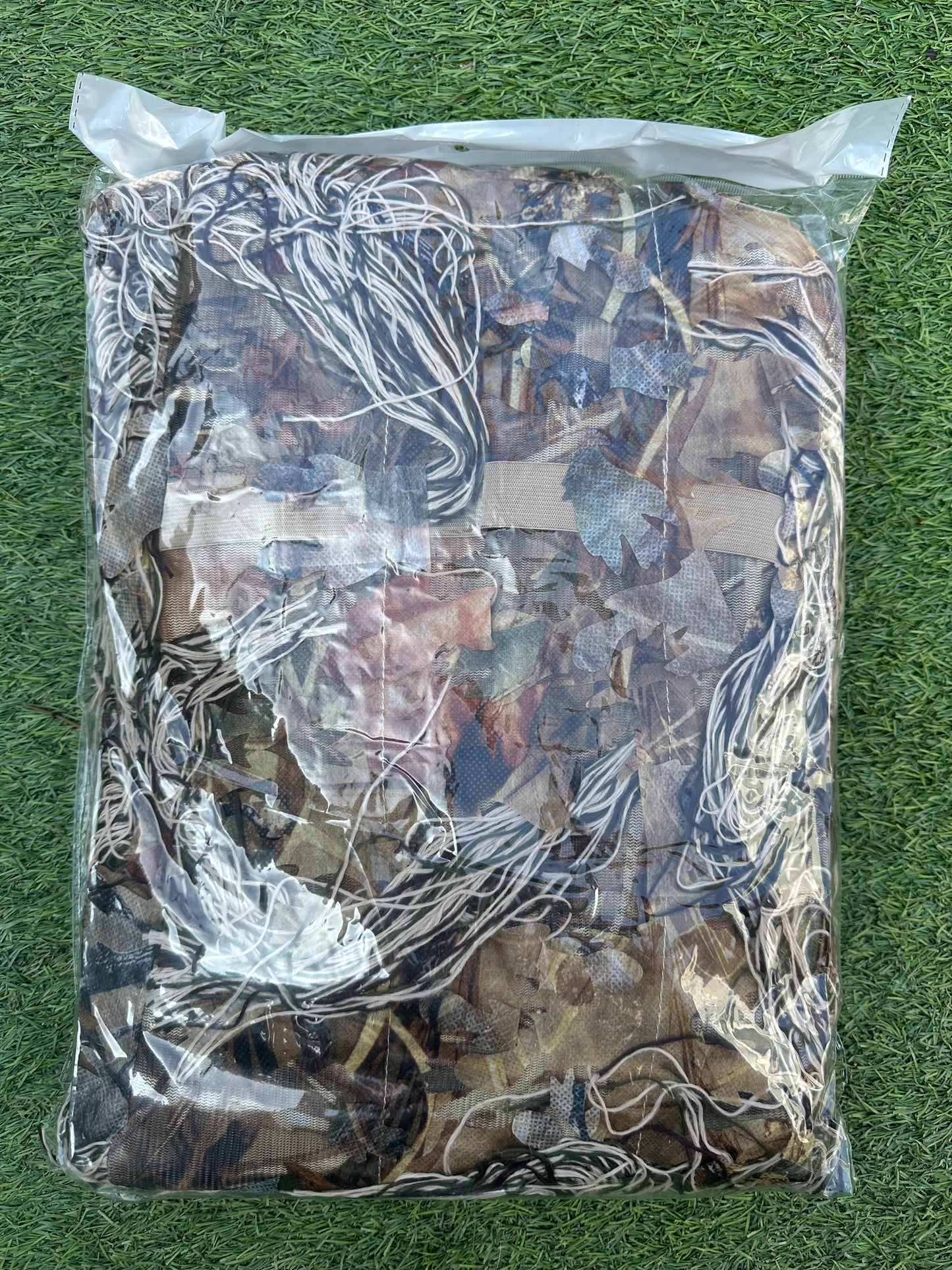 Woodland green camouflage 3D Leaf Ghillie Hide Net-2m x 1.5m