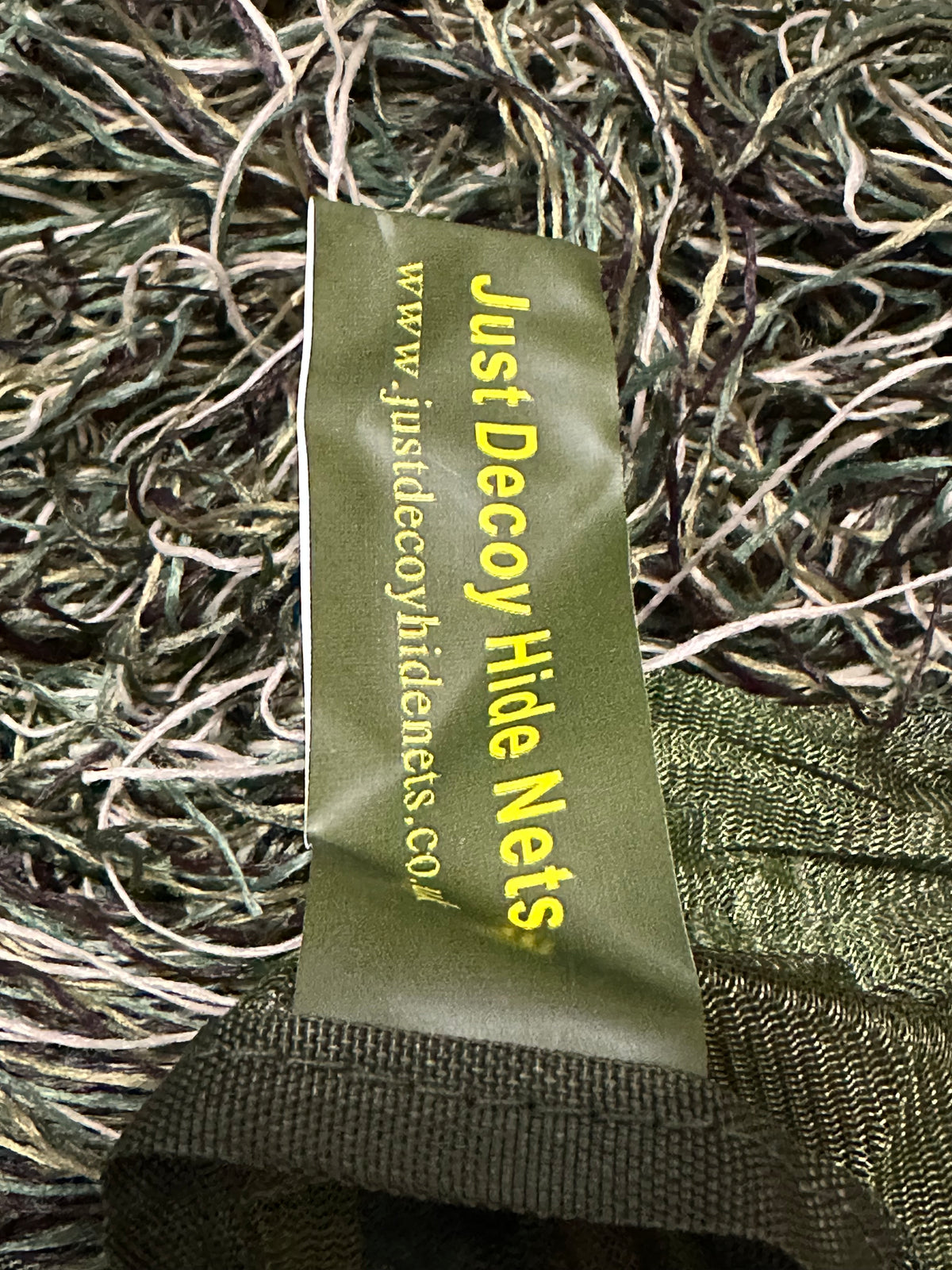 Woodland Green Ghillie Hide Net 4m x 1.5m