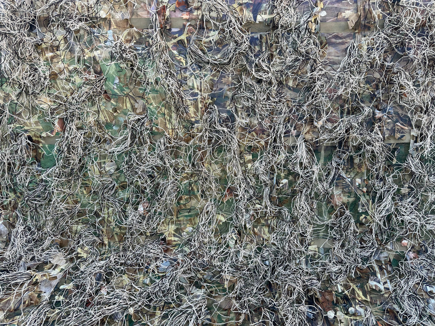 Wetland Camouflage 3D leafy ghillie Hide Net – 2m x 1.5m