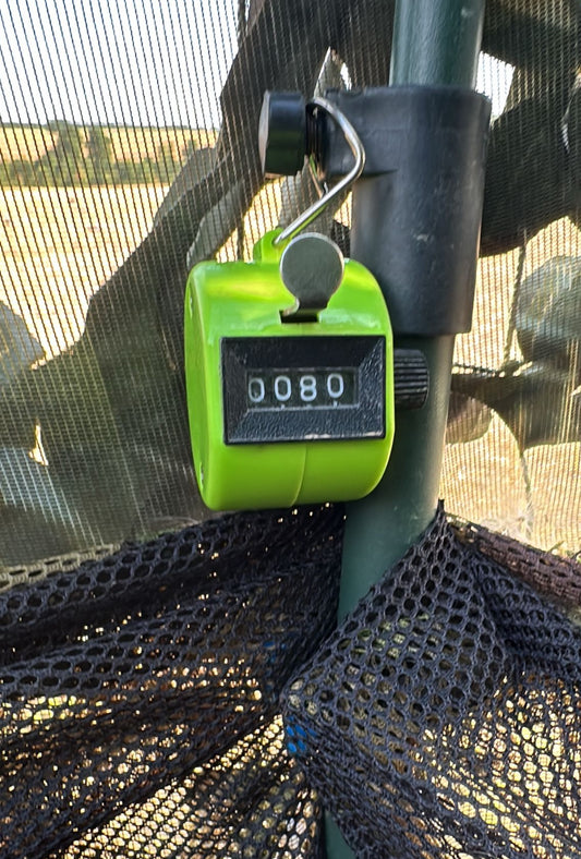 Green number Clicker Counter
