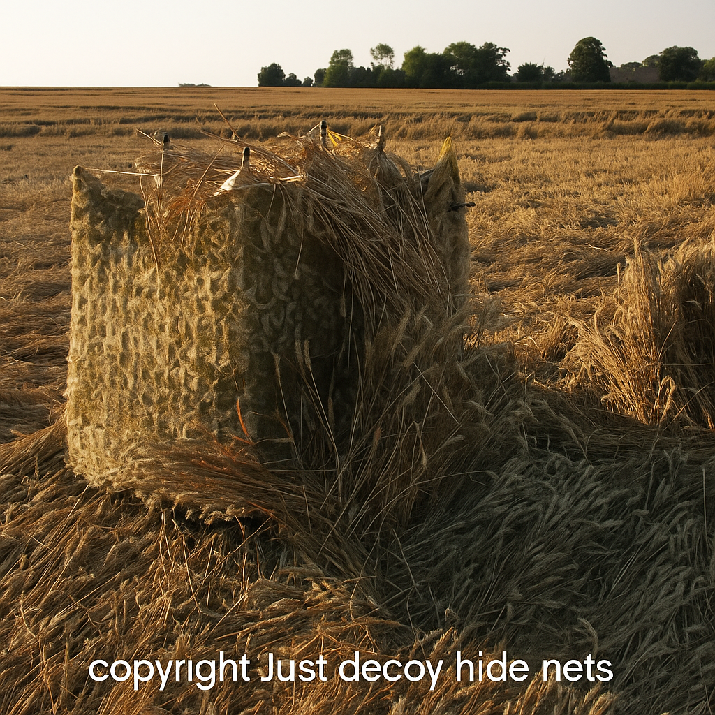 Stealth 2-ply harvest-reed camouflage hide net 4mx1.5m (Hunting Shooting Blind)